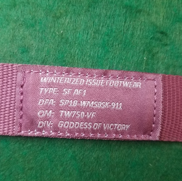 COPY - Nike Air Force 1 High SF Womens sz 8 New Vintage Wine - Picture 7 of 12